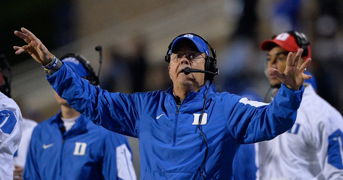 A Quarterback Whisperer Bows Out: David Cutcliffe Ends Legendary Coaching Run