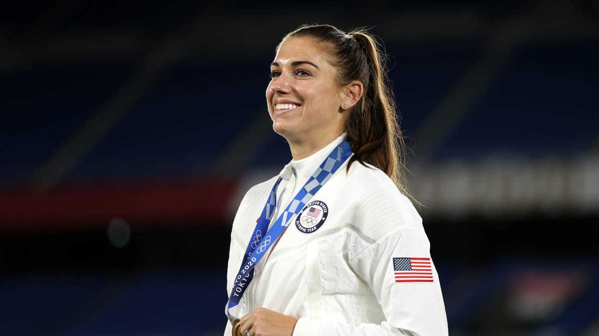 Alex Morgan Happy to Sit on Sidelines, Not Coach Her Kids' Teams