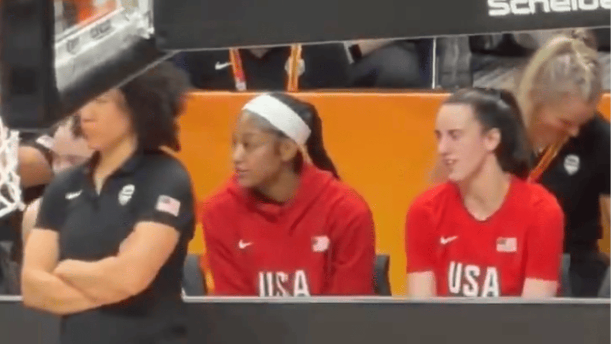 Angel Reese and Caitlin Clark's Bench Chat Silences the Haters