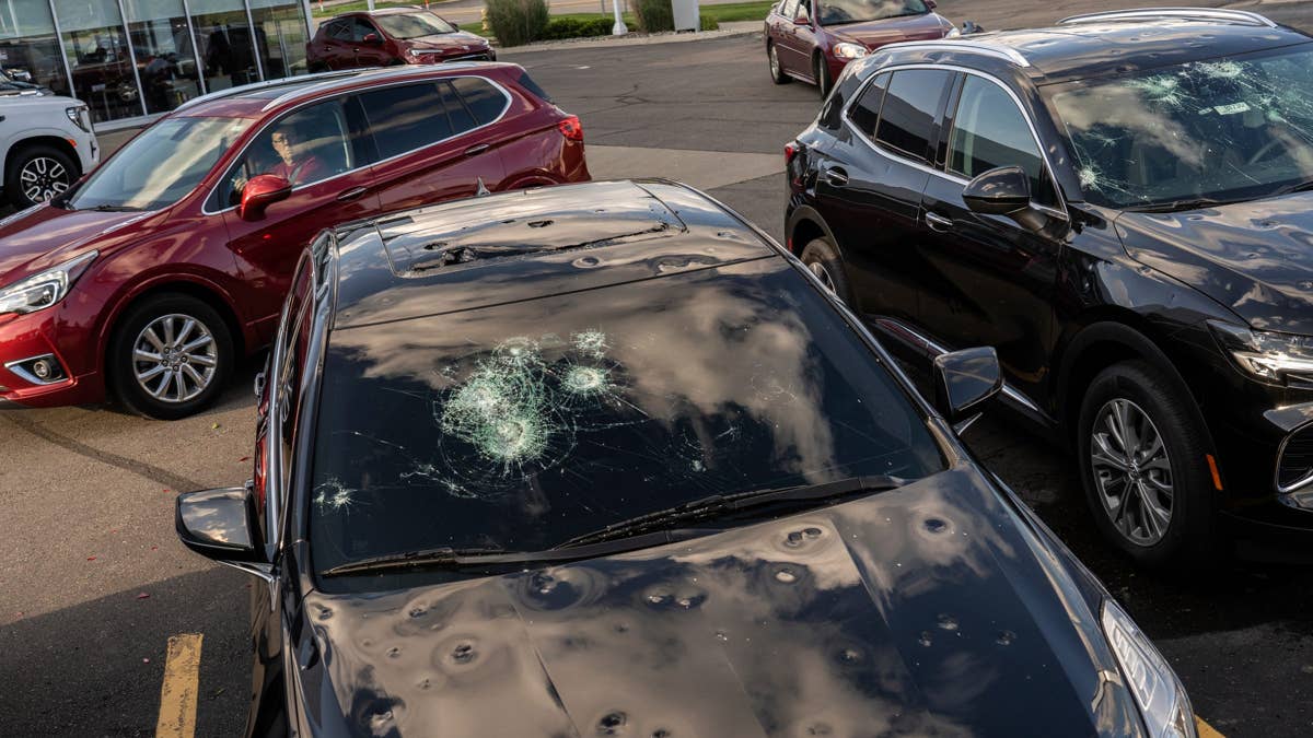 Baseball-Sized Hail Threatens North Dakota and Minnesota Tonight
