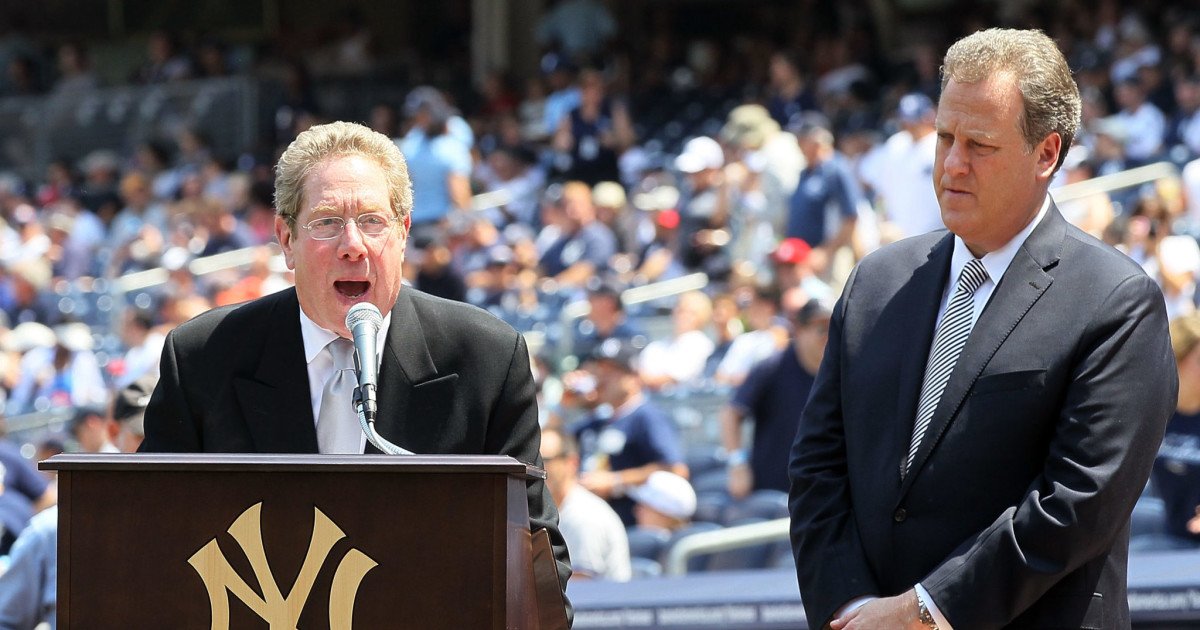 Baseball World Rallies Around Yankees Legend John Sterling After Health Scare