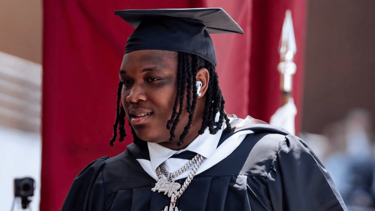 Boston College Grad's AirPods on Stage Spark Outrage Over 'Disrespectful' Graduation Look