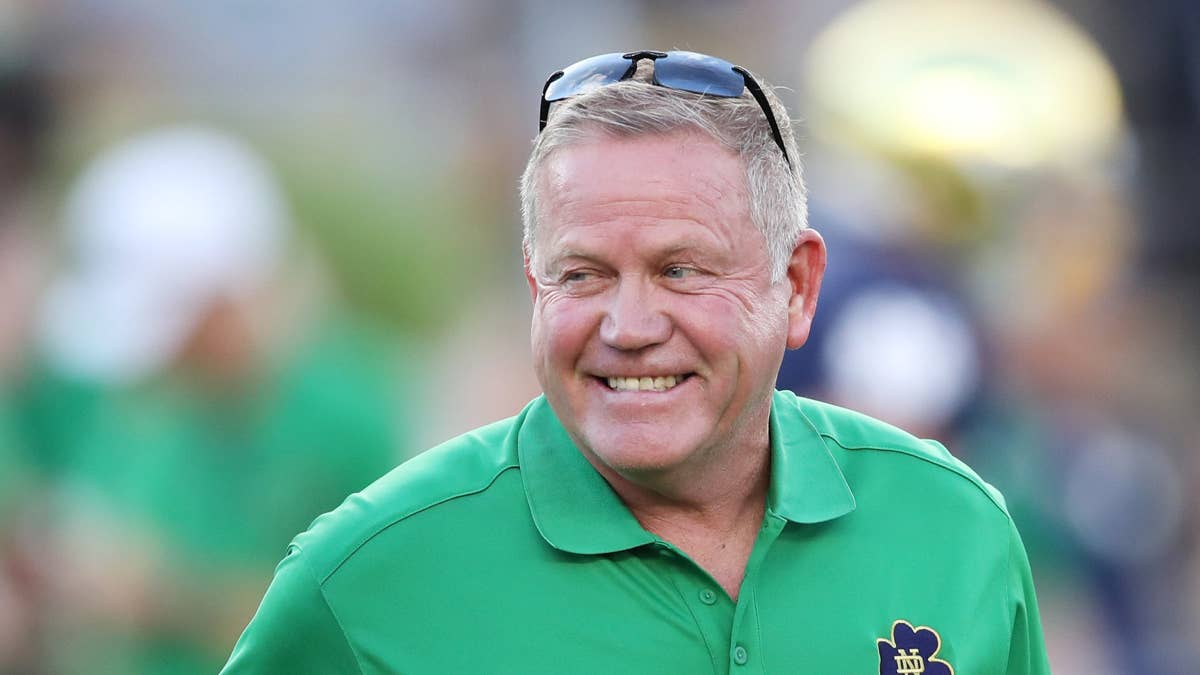 Brian Kelly Throws Full Support Behind Notre Dame Football and Marcus Freeman