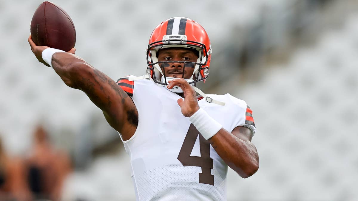 Browns Fans Roast Deshaun Watson After Brutal Preseason Showing