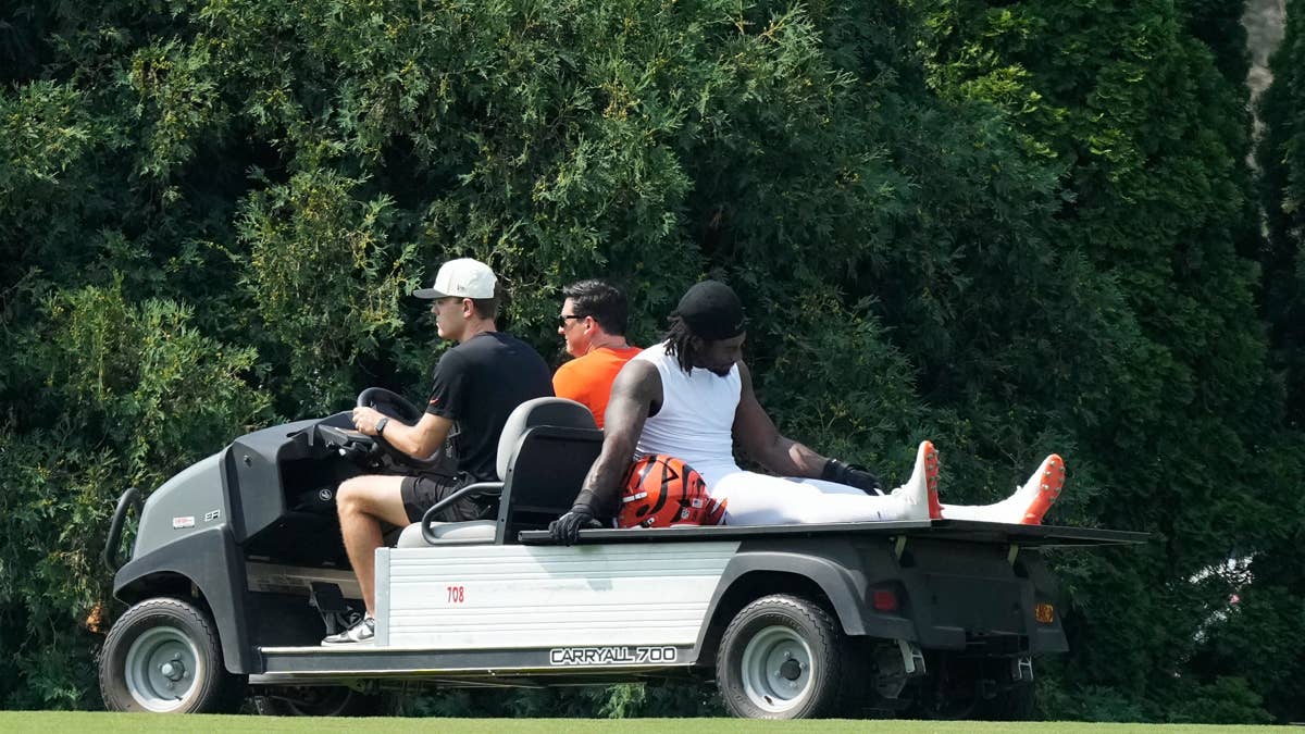 Brutal Video Shows Bengals' Shemar Stewart Suffer Horrific Knee Injury at Camp