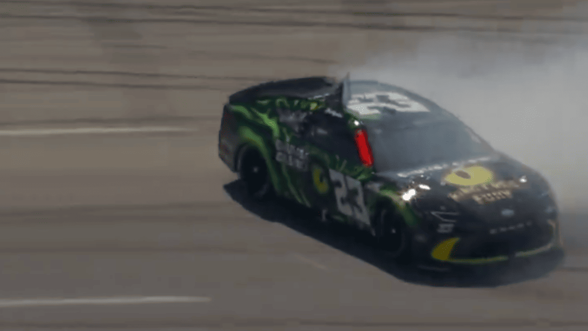 Bubba Wallace Crashes Hard in Texas Practice, but Walks Away Unscathed