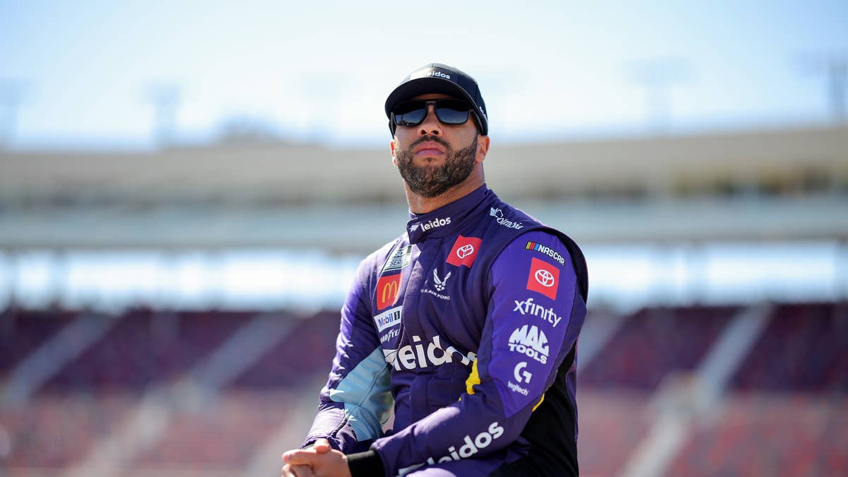 Bubba Wallace's Silent Tribute to Mentor Kyle Busch at Charlotte Practice