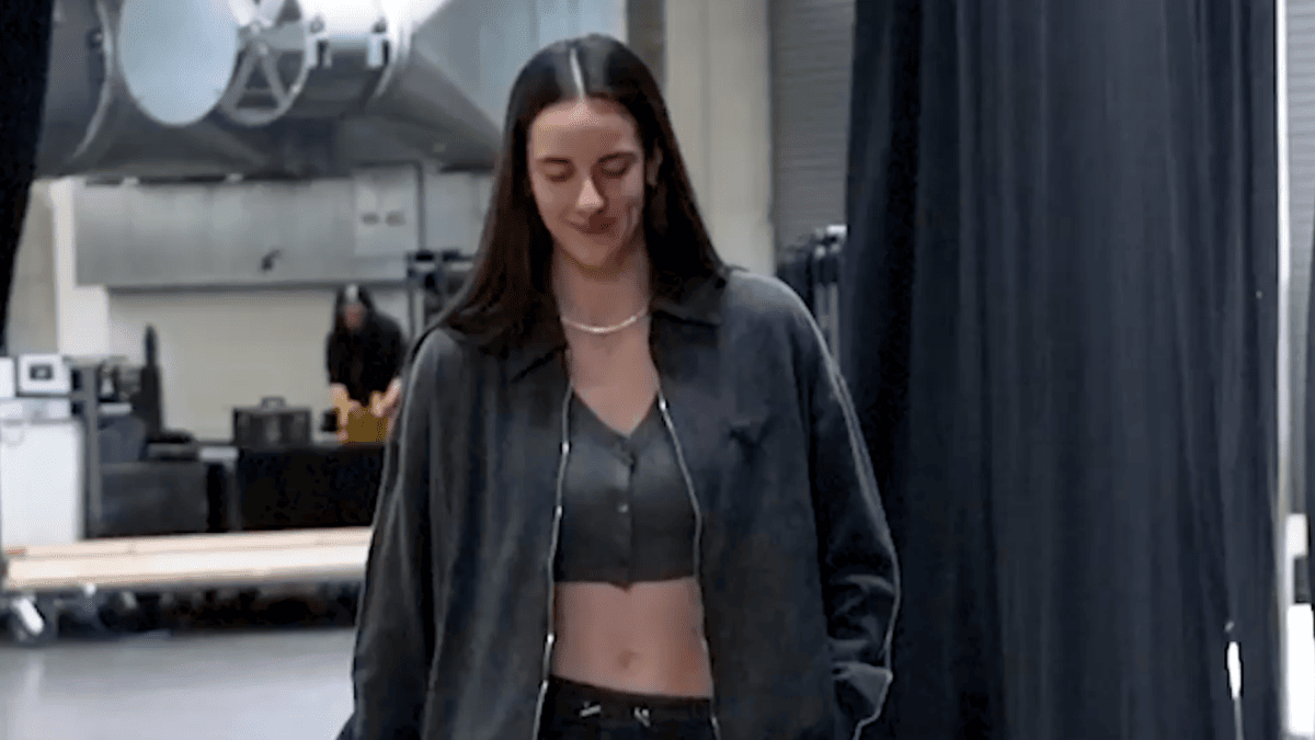 Caitlin Clark's Playoff Fit Steals the Show Before Fever-Aces Game 1