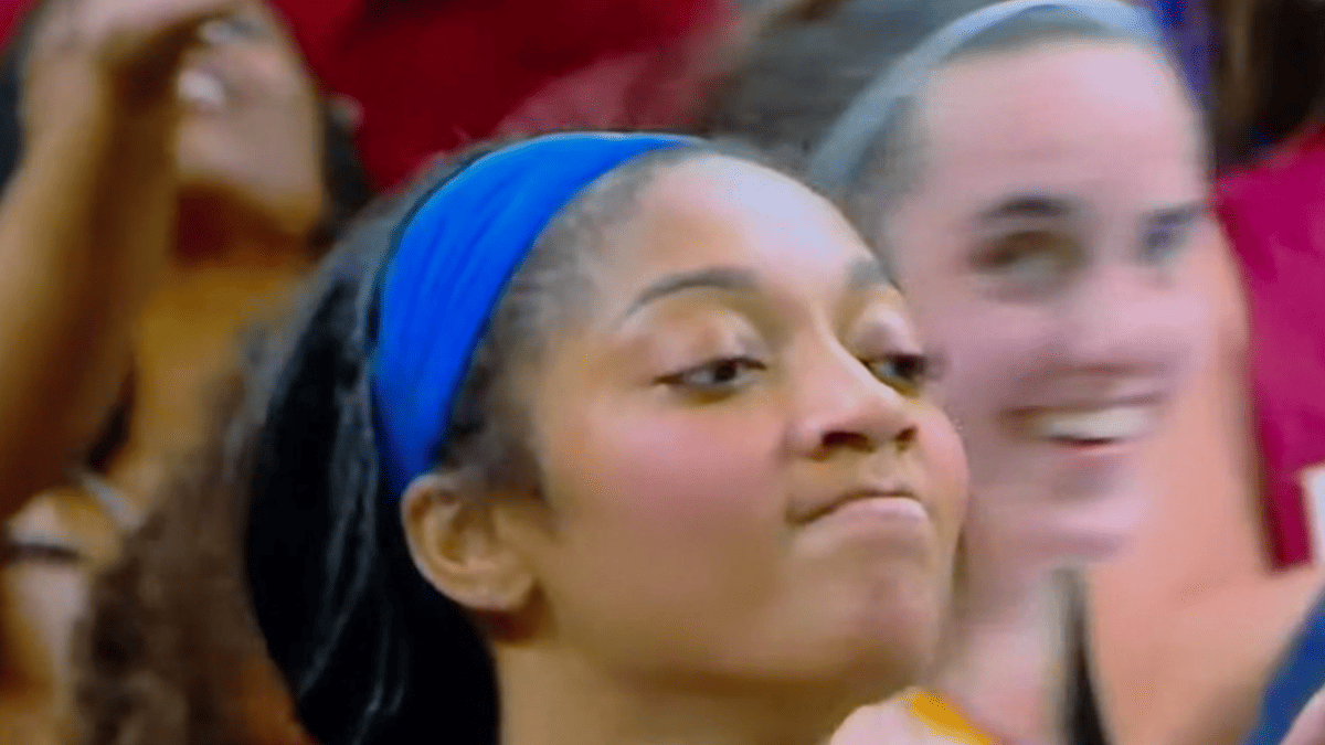 Caitlin Clark's Smile at Angel Reese's Missed Layup Sparks Fan Frenzy
