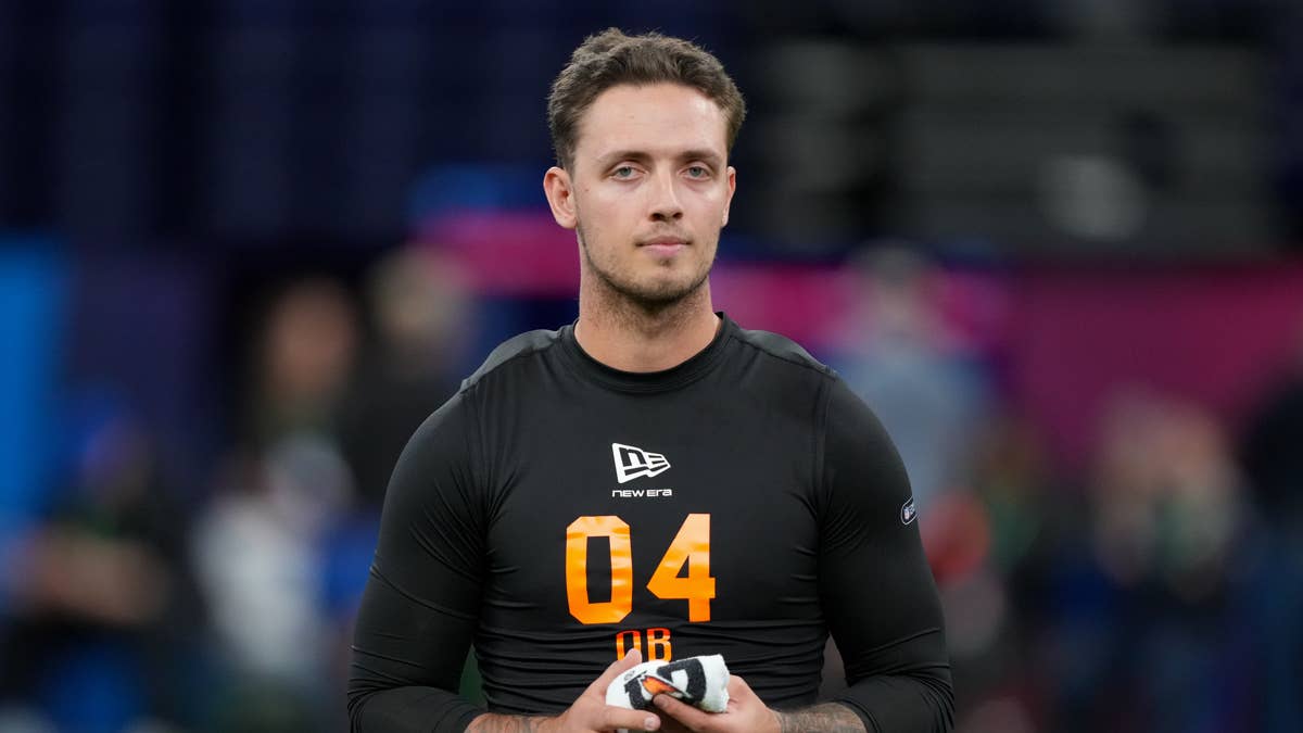 Carson Beck's High School GPA Leaks During NFL Draft