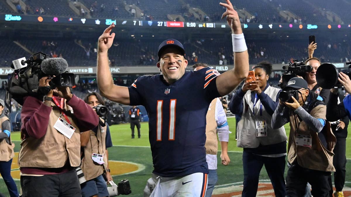 Case Keenum Trolls PFF After Sack-Free Masterclass on Monday Night