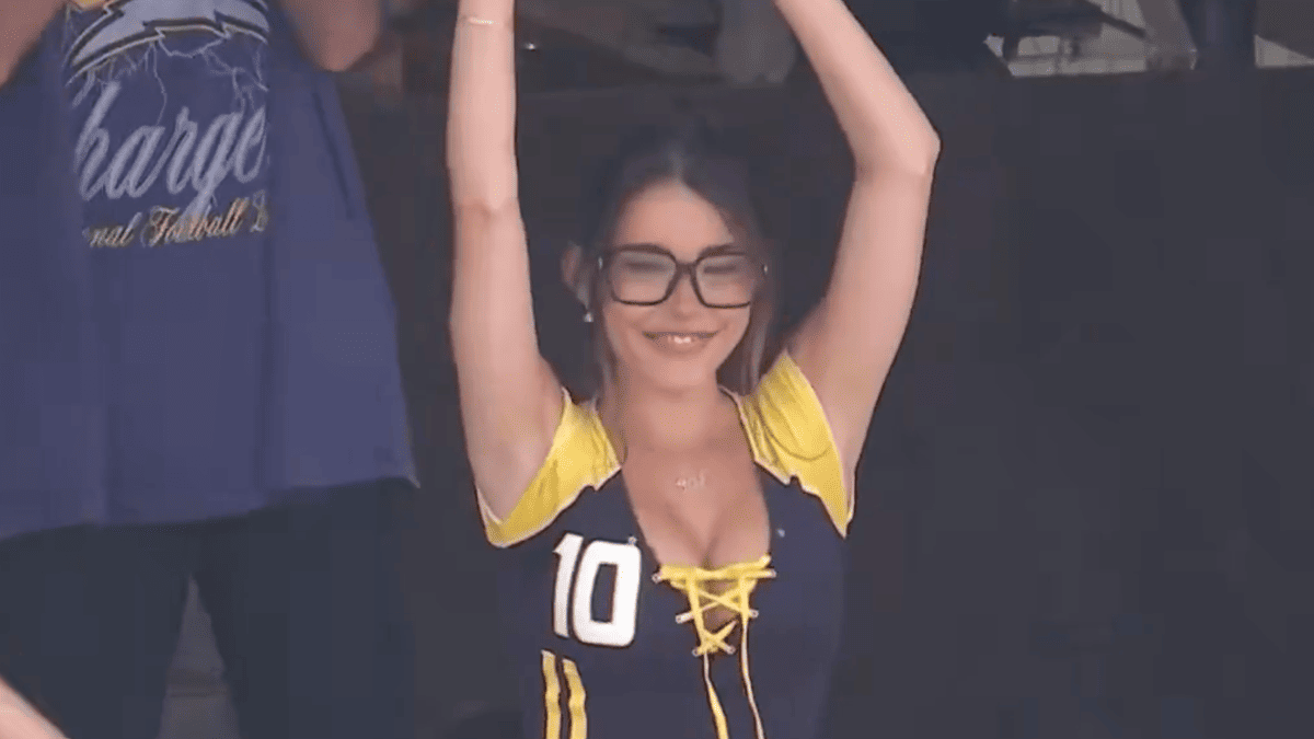 Chargers Star's Fiancée Caught in CBS Camera Zoom Controversy