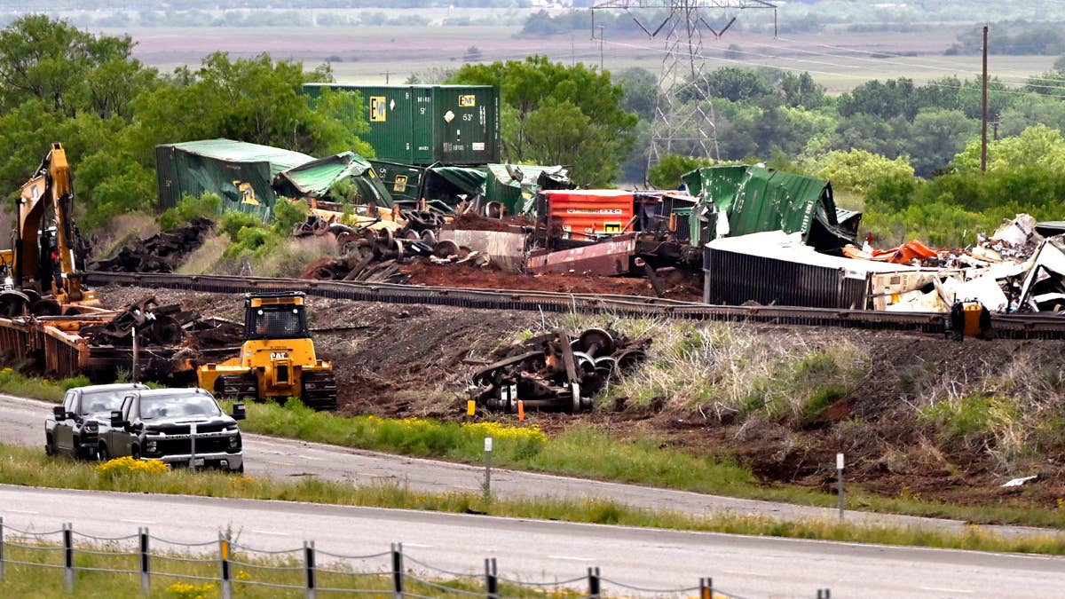 Chemical Spill Shuts Down Major Highway After Freight Train Derails in New Jersey