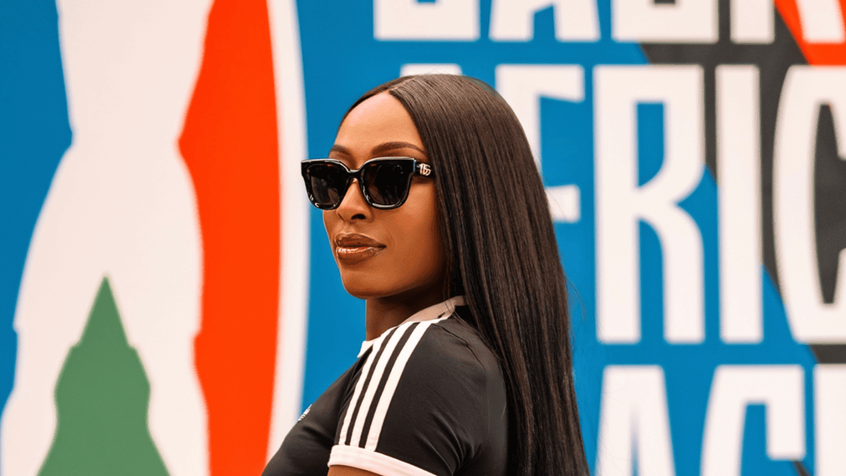 Chiney Ogwumike Stuns in Dress While Covering Basketball Africa League