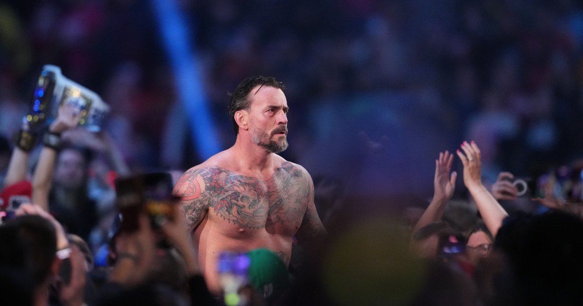 CM Punk's 'Larry Forever' Jacket Steals Hearts at WWE Elimination Chamber