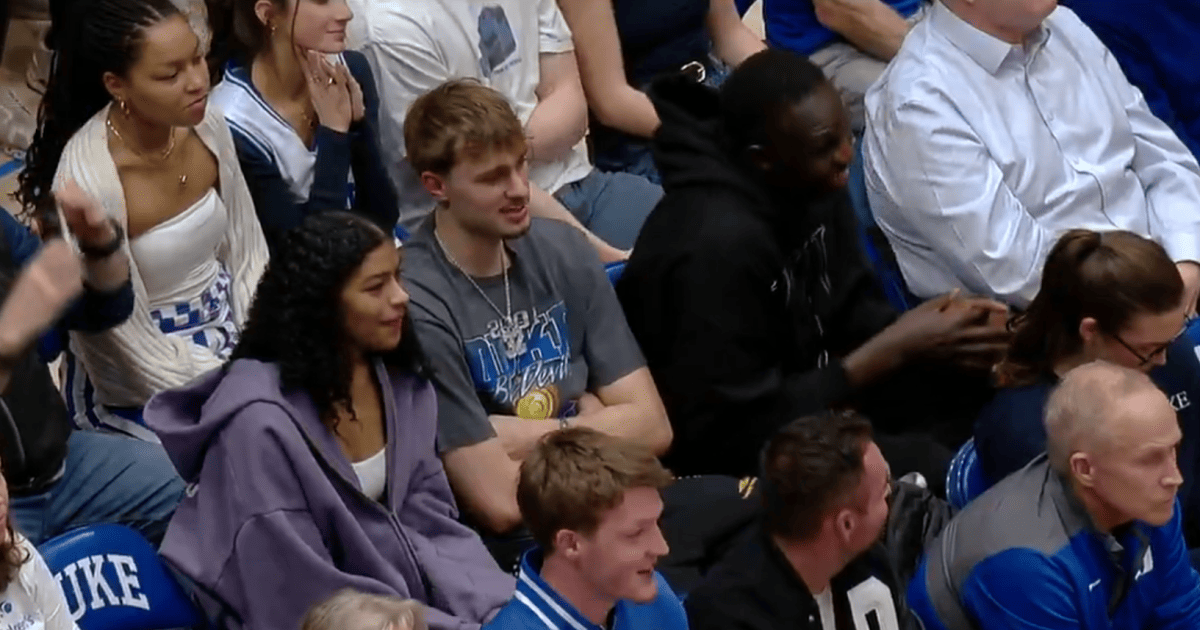 Cooper Flagg Courtside Mystery Solved: Meet Duke Star Adrianna Roberson