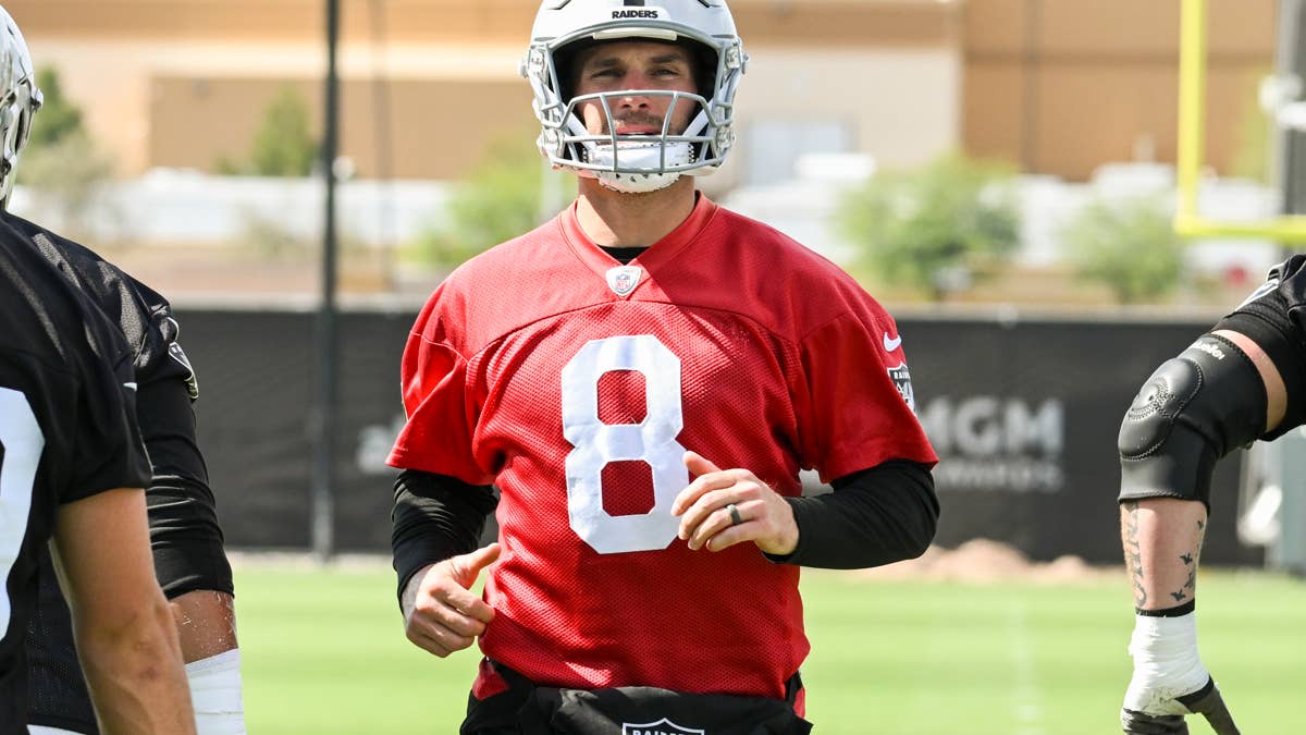 Cousins and Crosby Trade Shoves in Fiery Raiders Practice