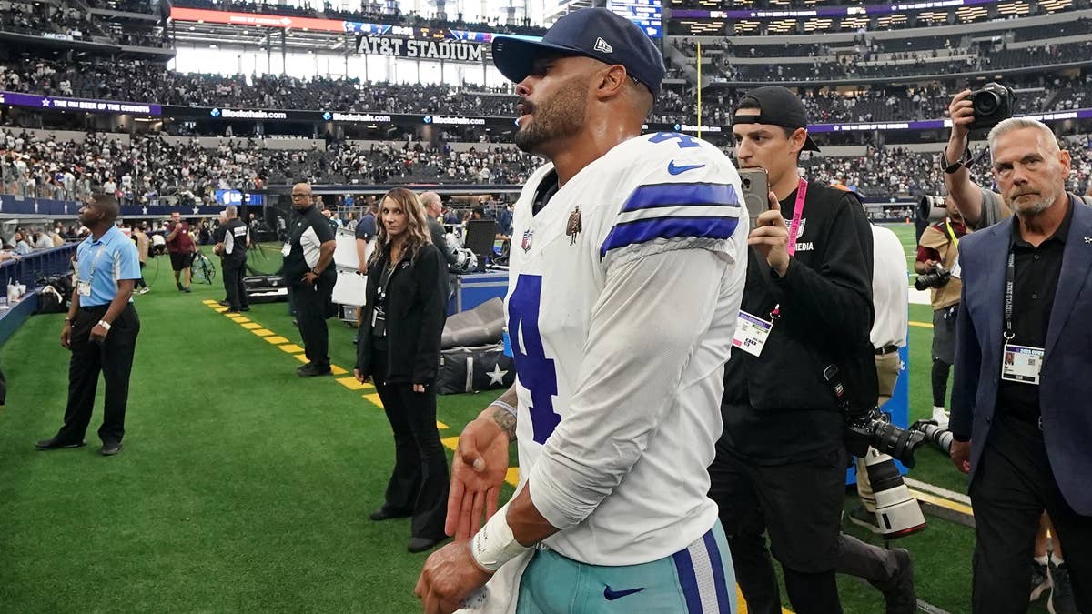 Dak Prescott and Lamar Jackson Both Banged Up After Sunday's Action