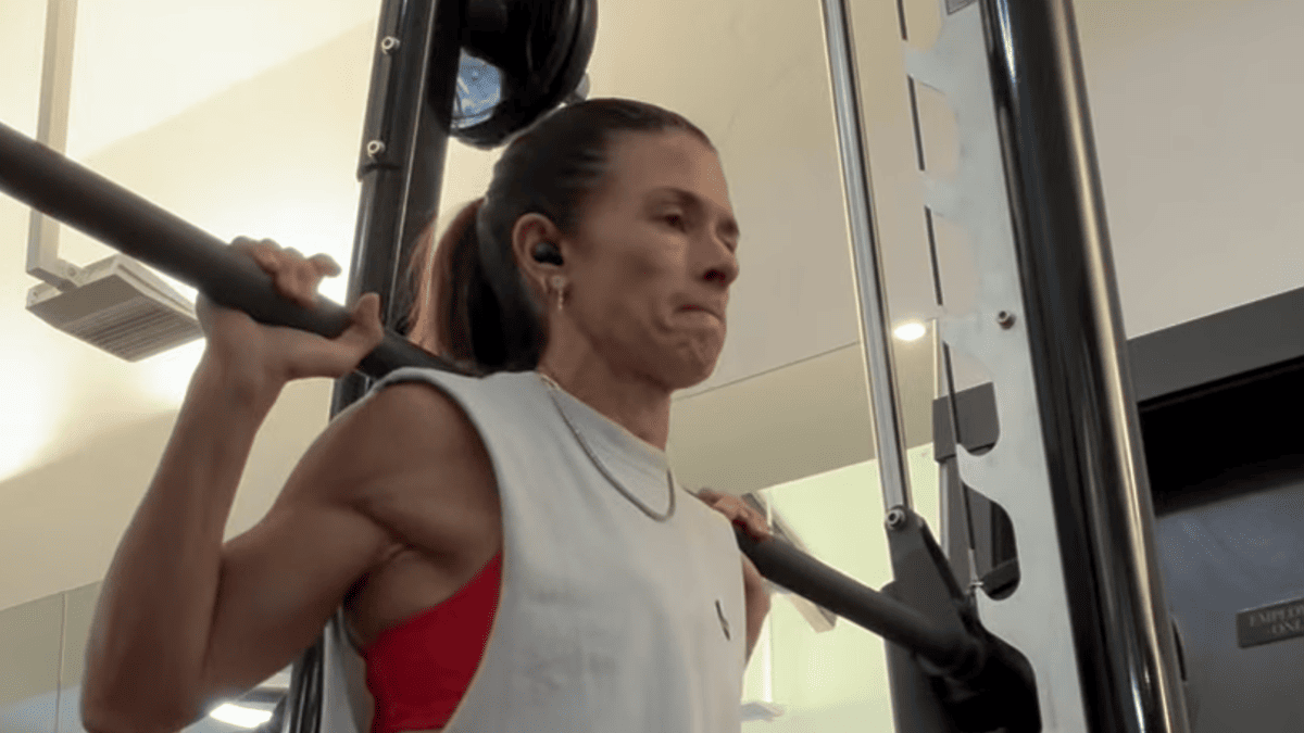Danica Patrick Turns Heads with Intense Gym Session at 44