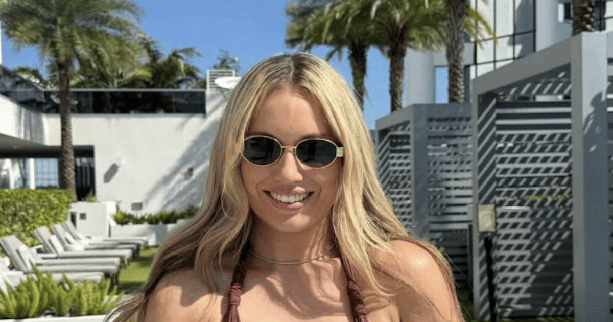 Danielle Collins Sets Instagram on Fire with Sizzling Miami Swimsuit Snap
