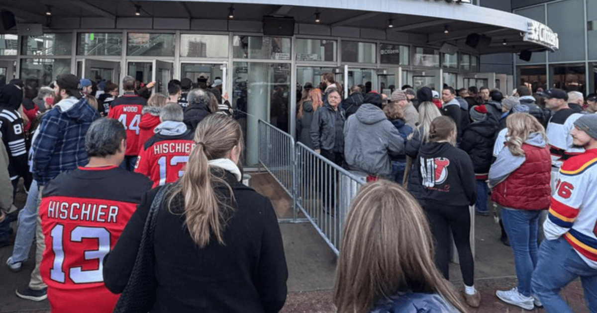 Devils Faithful Pack Prudential Center to Welcome Home Olympic Hero Jack Hughes
