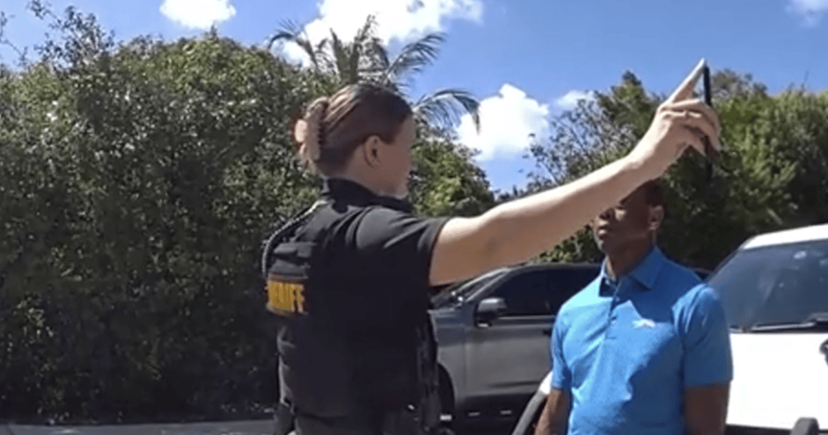 Disturbing Bodycam Footage Shows Tiger Woods Struggling Through Sobriety Test
