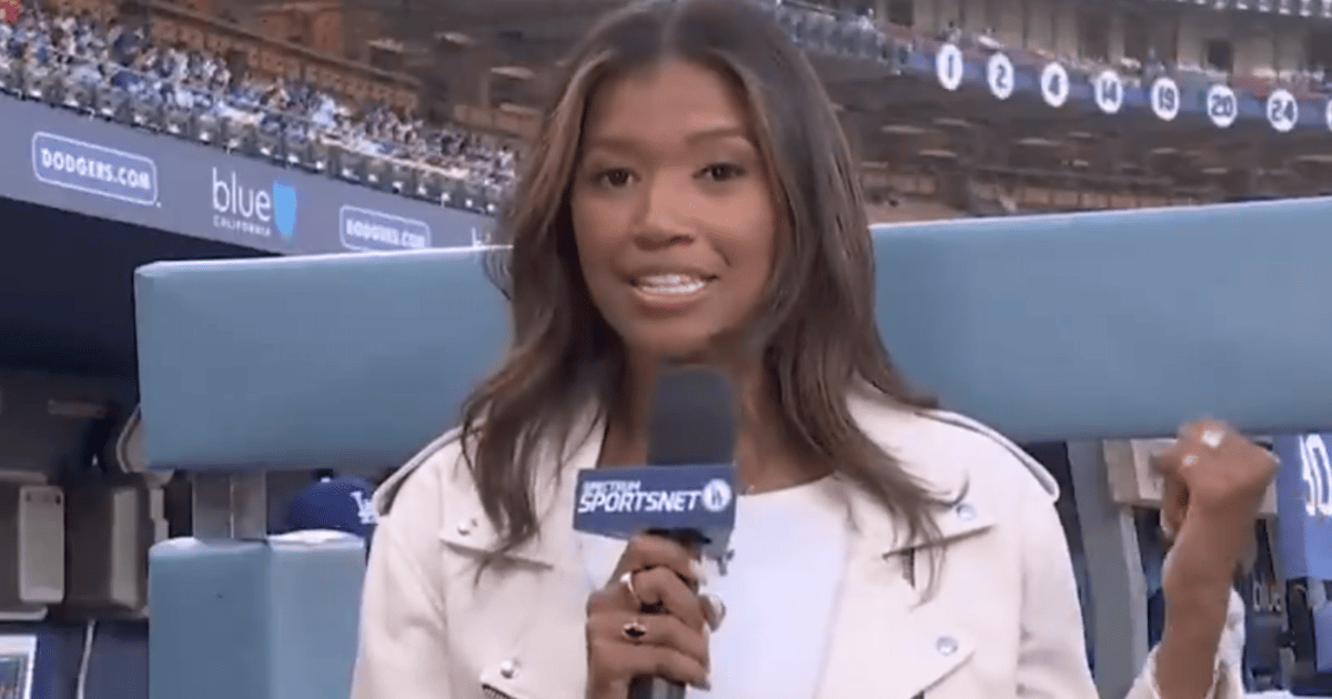 Dodgers Reporter's Viral Moment Captures Hearts Before First Pitch