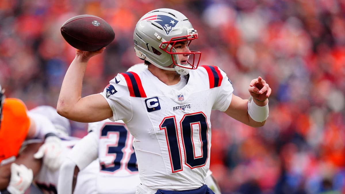 Drake Maye Can't Hide His Excitement After Patriots Land A.J. Brown