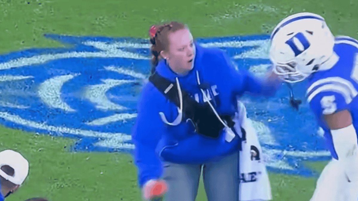 Duke CB Faces Backlash After Swatting Trainer's Arm During Injury Stoppage