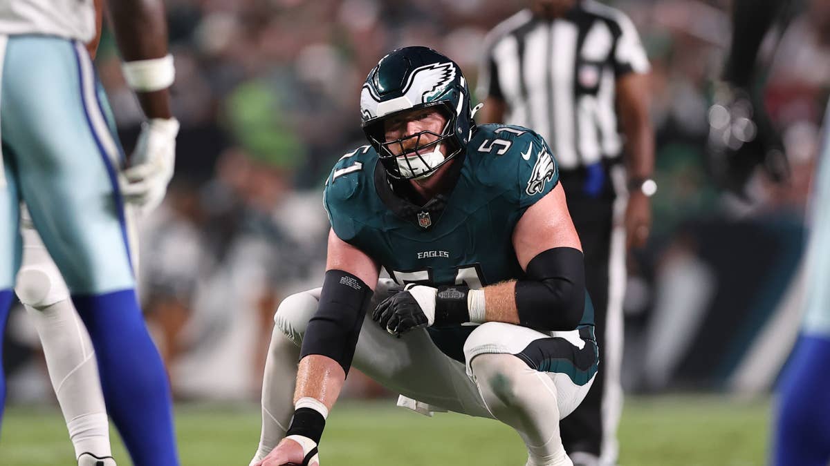 Eagles Trade Pro Bowl Center Cam Jurgens to Ravens in Major Shakeup