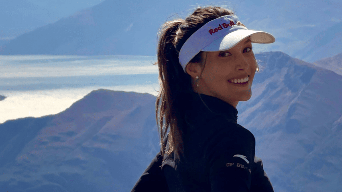 Eileen Gu's Offseason Mountain Photo Sends Fans Into a Frenzy