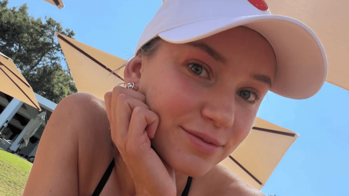 Elena Rybakina Bounces Back from Wimbledon Exit with Rare Swimsuit Snap