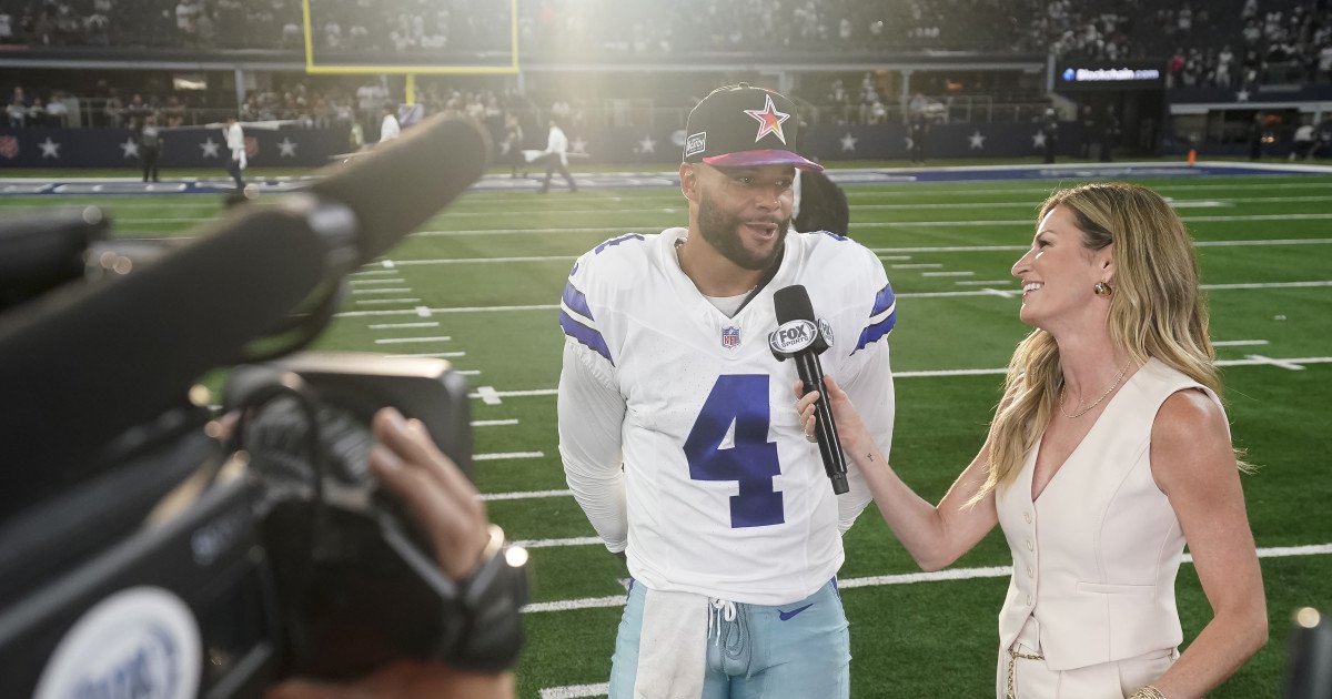 Erin Andrews Rallies Behind Dak Prescott: 'He's a Fantastic Person'