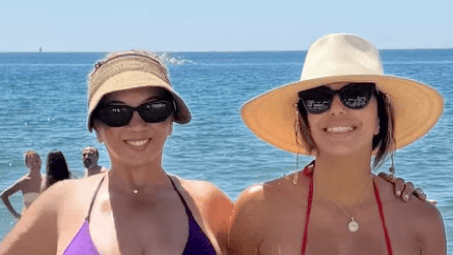 Eva Longoria Stuns in Tiny Red Swimsuit, Fans in Awe