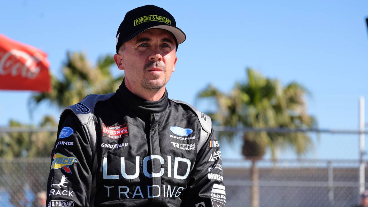 Frankie Muniz's Malcolm in the Middle Truck Has NASCAR Fans Losing Their Minds