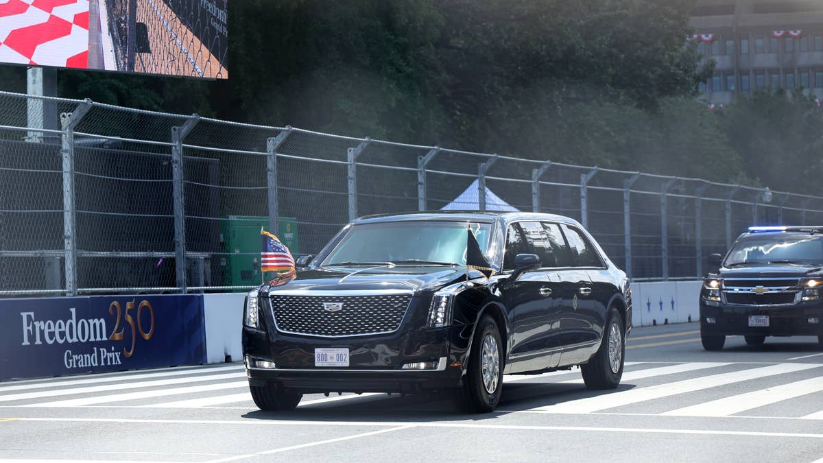 Freedom 250 Crowd Boos Trump During Ceremonial Lap in D.C.