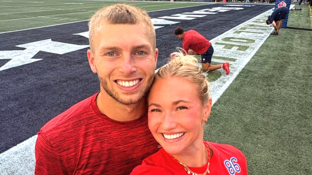 Girlfriend's Wild Reaction to Chism's Game-Winning TD Goes Viral