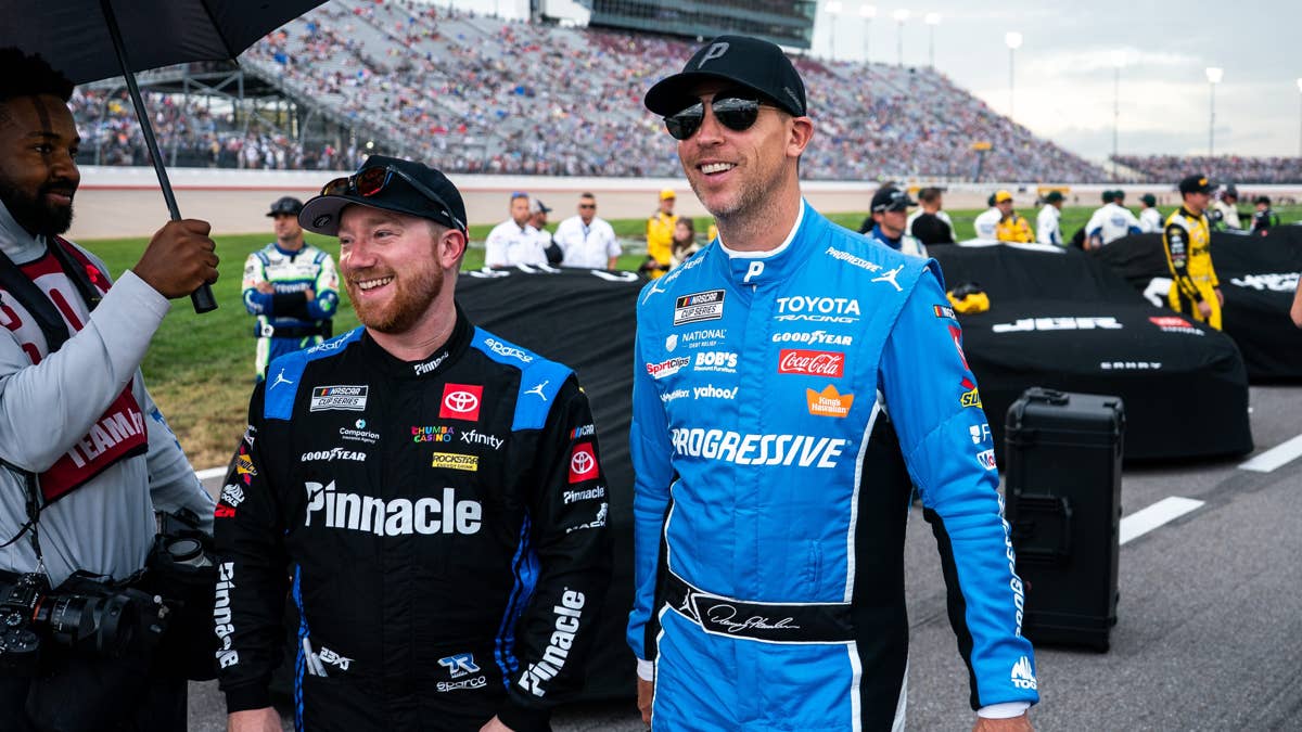 Hamlin Cashes In: Reddick's Car Now Wears 'Denny Bros' Sticker After Nashville Bet