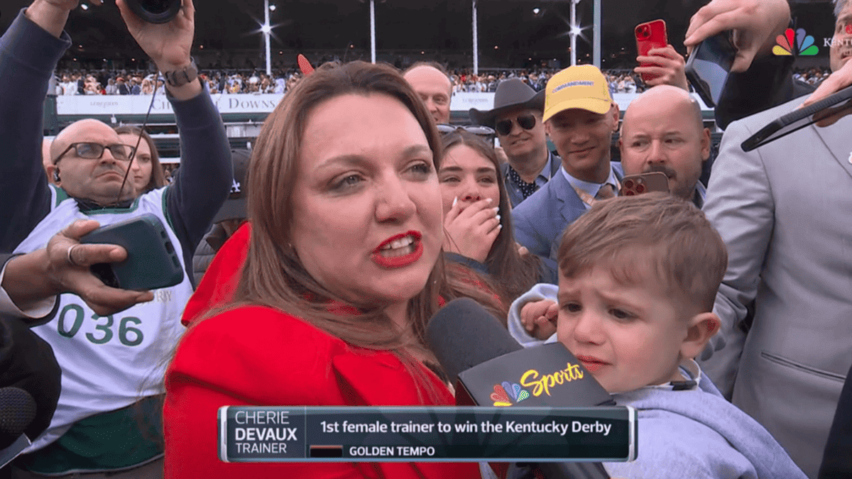 History Made: Golden Tempo Trainer Cherie DeVaux Wins Kentucky Derby, Fans Erupt