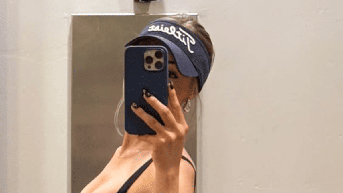 Hogle's Locker Room Photo Steals Masters Week Spotlight From Spiranac