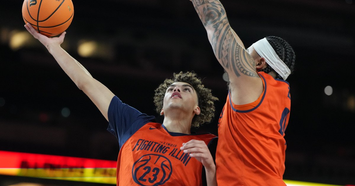 Illinois Invasion: Lucas Oil Stadium Turns Orange Ahead of Final Four Clash