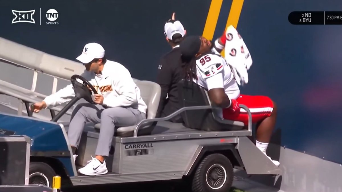 Injury Cart Mishap Slams Cincinnati Defender Into Wall, Fans Furious