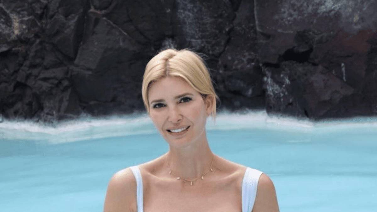 Ivanka Trump's Iceland Swimsuit Snap Sends Fans Into a Frenzy at 44