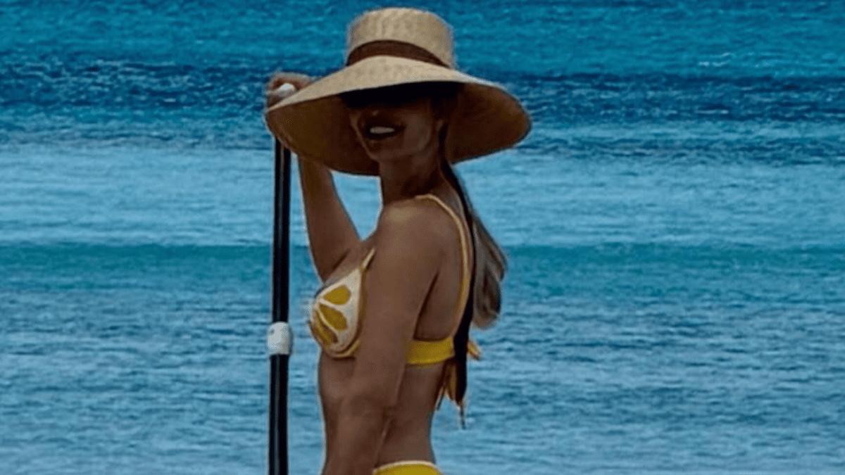 Ivanka Trump's Lemon Swimsuit Steals the Show at 44