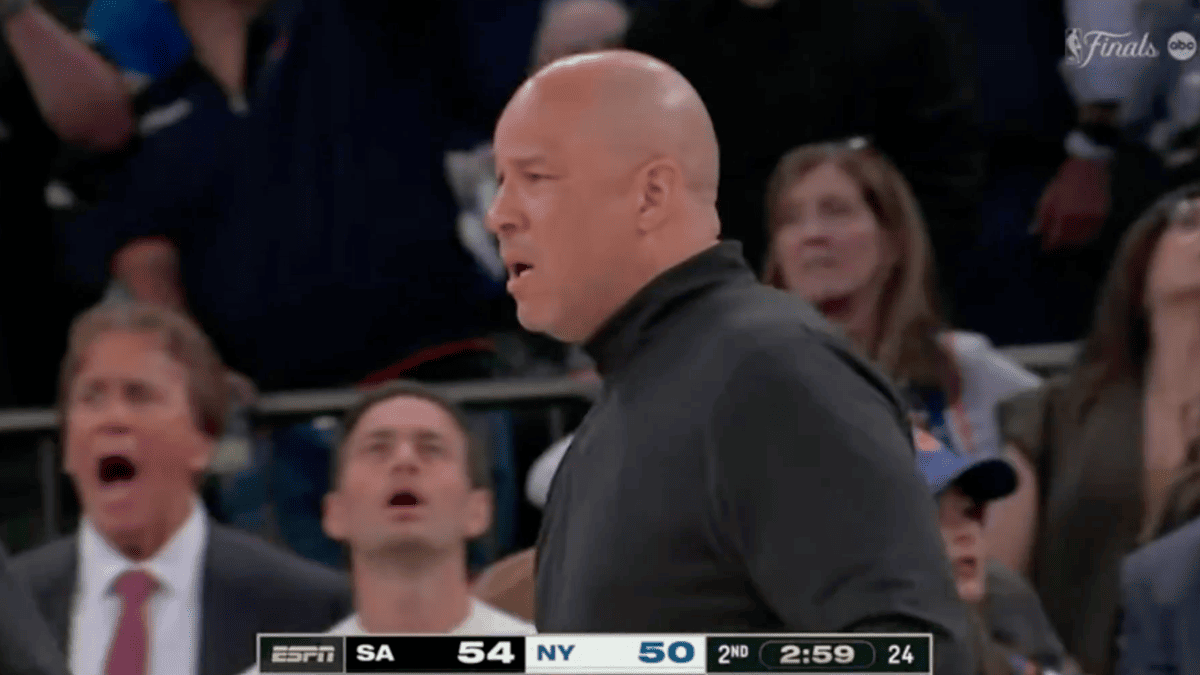 Jalen Brunson's Dad Under Fire for Sideline Meltdown in Game 3 Loss