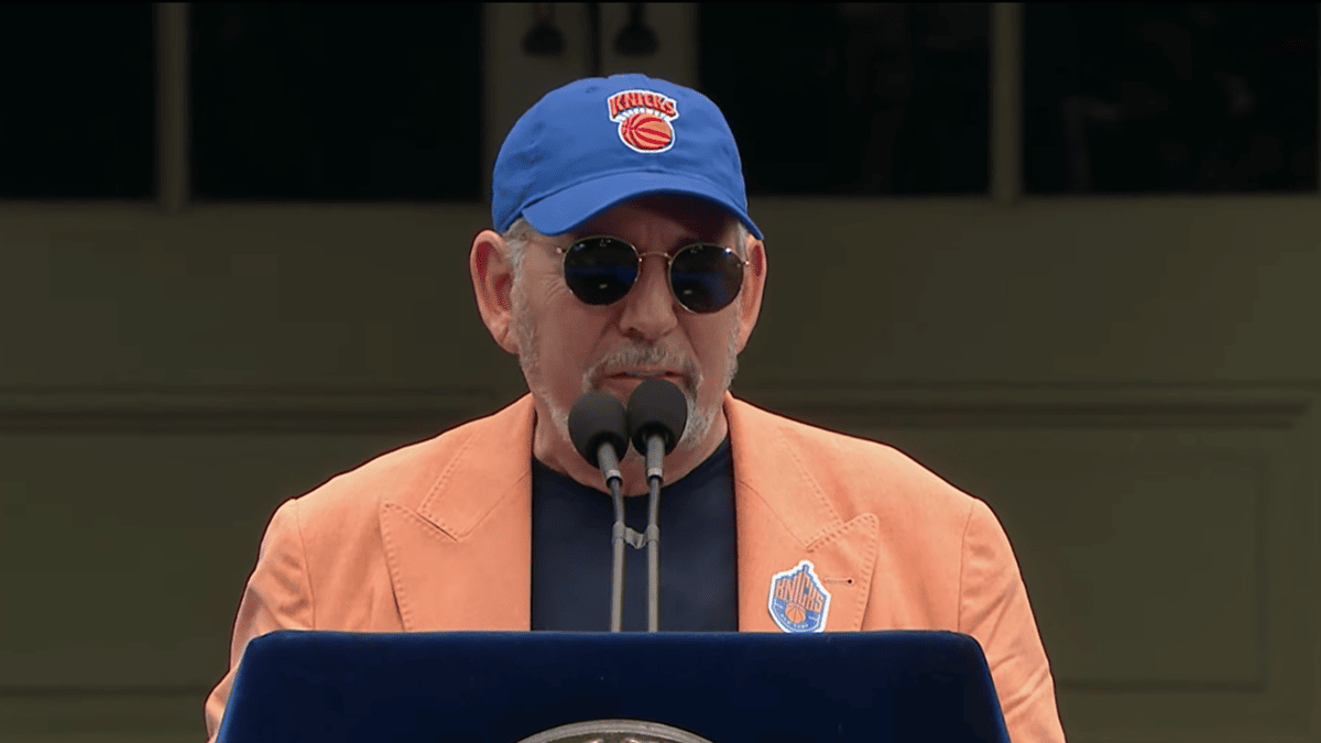James Dolan Takes Aim at Mayor Mamdani During Knicks Championship Parade