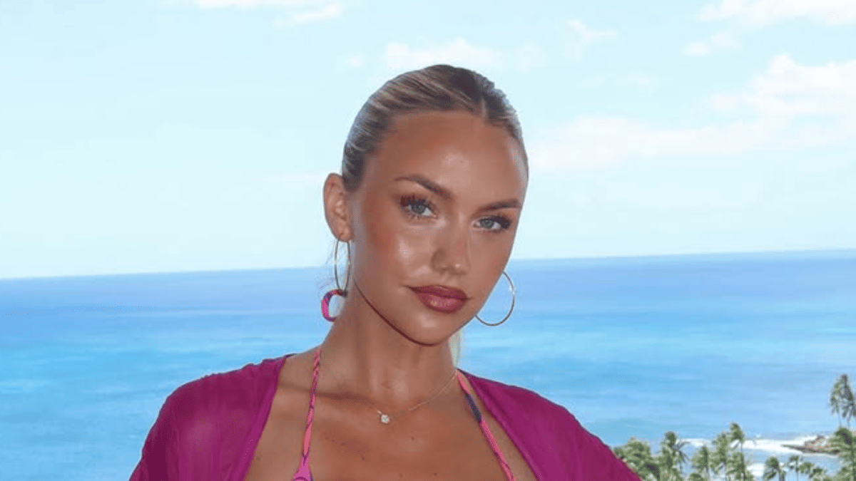 Jaxson Dart's Girlfriend Sparks Fan Frenzy with Bold Pink Swimsuit Snap