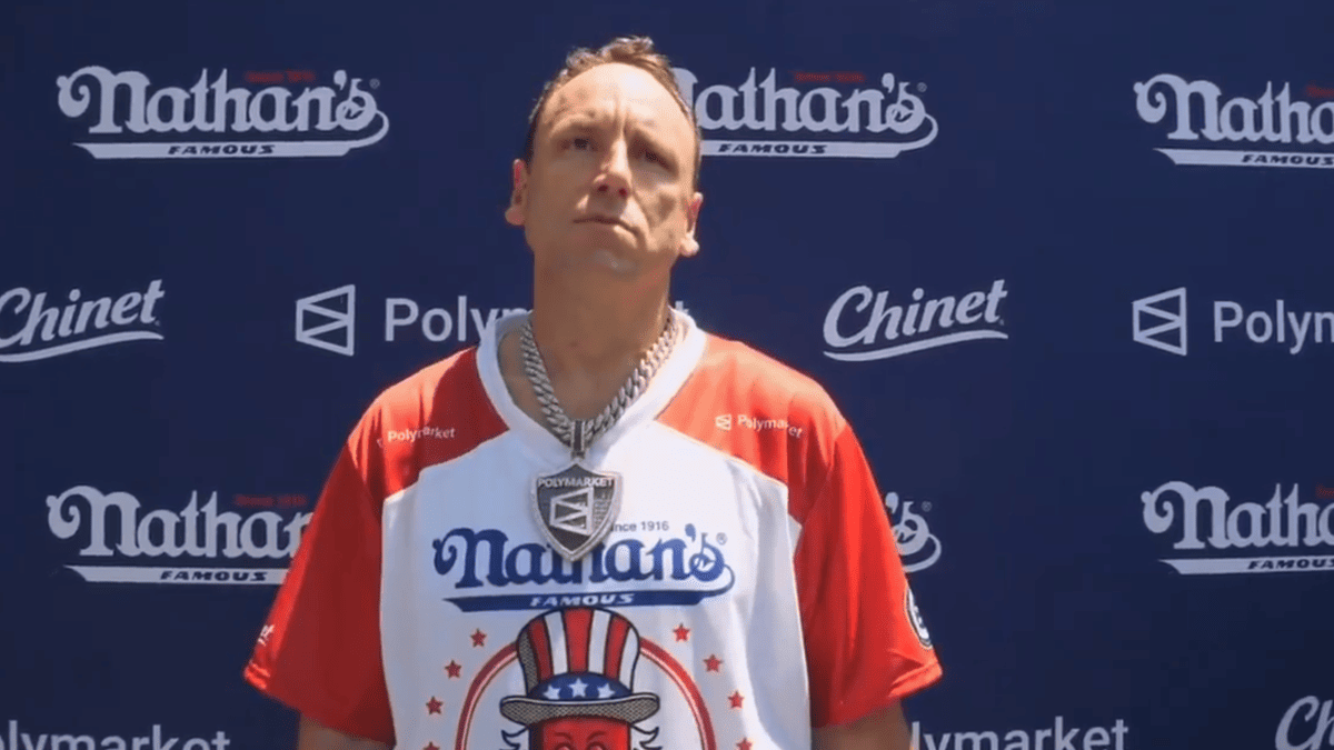 Joey Chestnut Wins 18th Nathan's Title, But Crypto Bling Alienates Fans