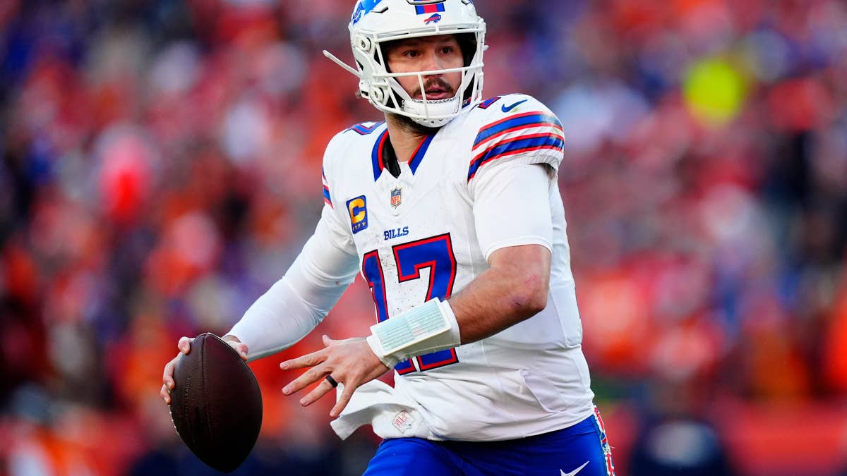 Josh Allen Stays Focused on Breaking Buffalo's Playoff Curse