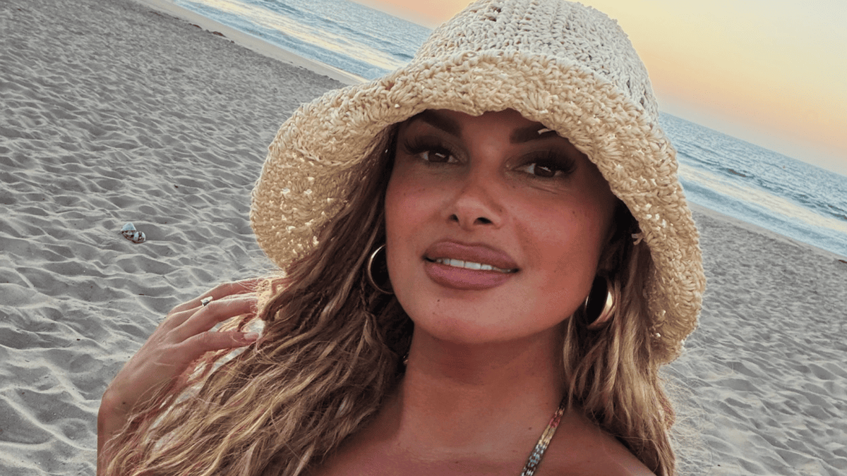 Joy Taylor Turns Up the Heat with Sunset Swimsuit Photos